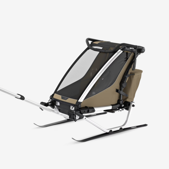 Lastekäru ühele lapsele THULE Chariot Cross 2 single, Faded Khaki